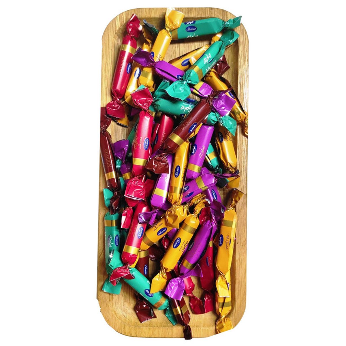 شکلات مخلوط تلخ و شیری ملونه شونیز وزن 1 کیلوگرم - Image 2