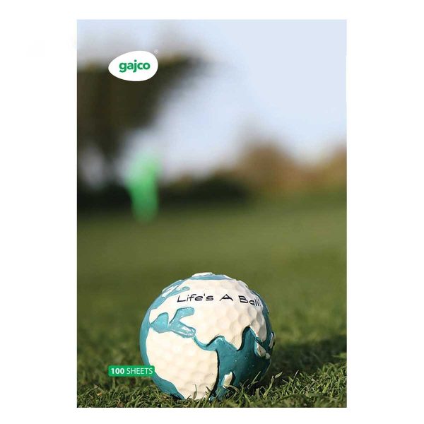 دفتر شکلاتی 100 برگ گاجکو طرح Life's A Ball