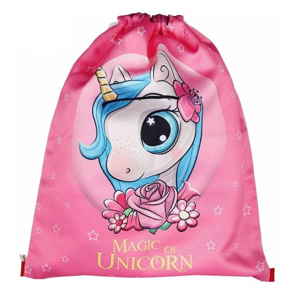 کوله پشتی پارچه ای کلیپس طرح Little Unicorn