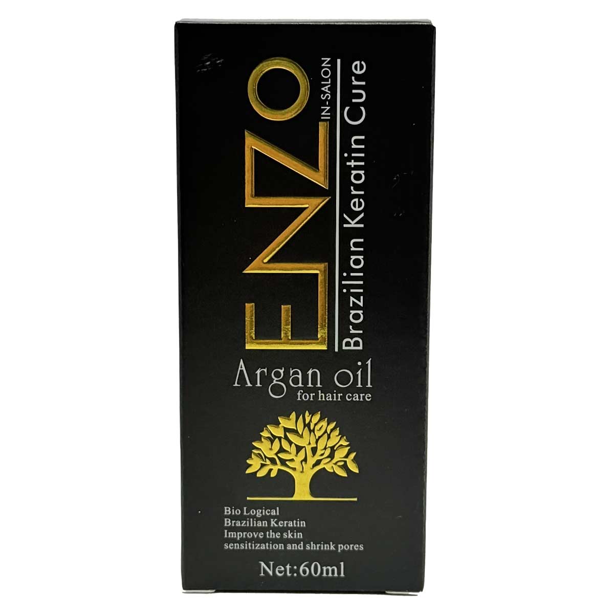 روغن برزیلی آرگان برای مراقبت مو انزو 60 میلی لیتر